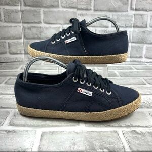 Superga Gala Navy Blue Women’s Size 41 - 9.5 Espadrilles Sneaker